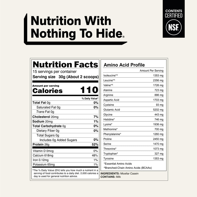 Micellar Casein Protein Powder