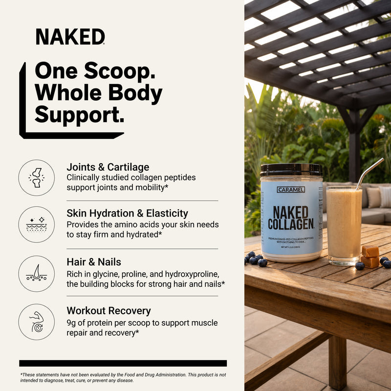 Caramel Collagen Peptides Powder - Caramel Collagen Peptides