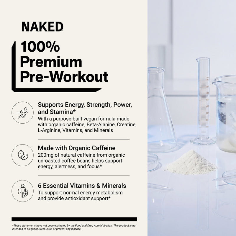 Pre Workout Supplement - Unflavored