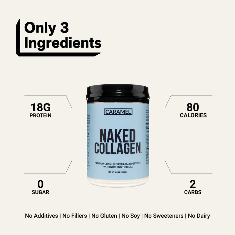 Caramel Collagen Peptides Powder - Caramel Collagen Peptides